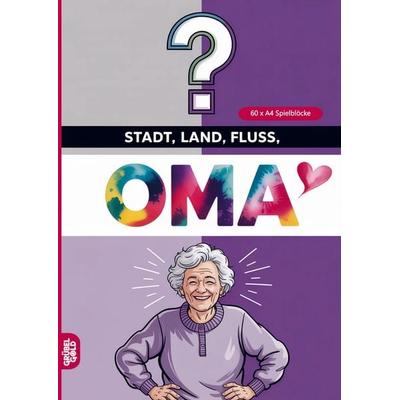 Stadt, Land, Fluss, Oma, Taschenbuch von Grübelgold Rätselhefte, Grübelgold, 978-3-693-19406-5