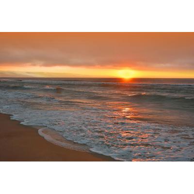 Fototapete PAPERMOON "DÜNEN-STRAND BEACH MEER SEE SONNE WELLEN HIMMEL OSTSEE", bunt, B:2,5m L:1,86m, Vlies, Tapeten