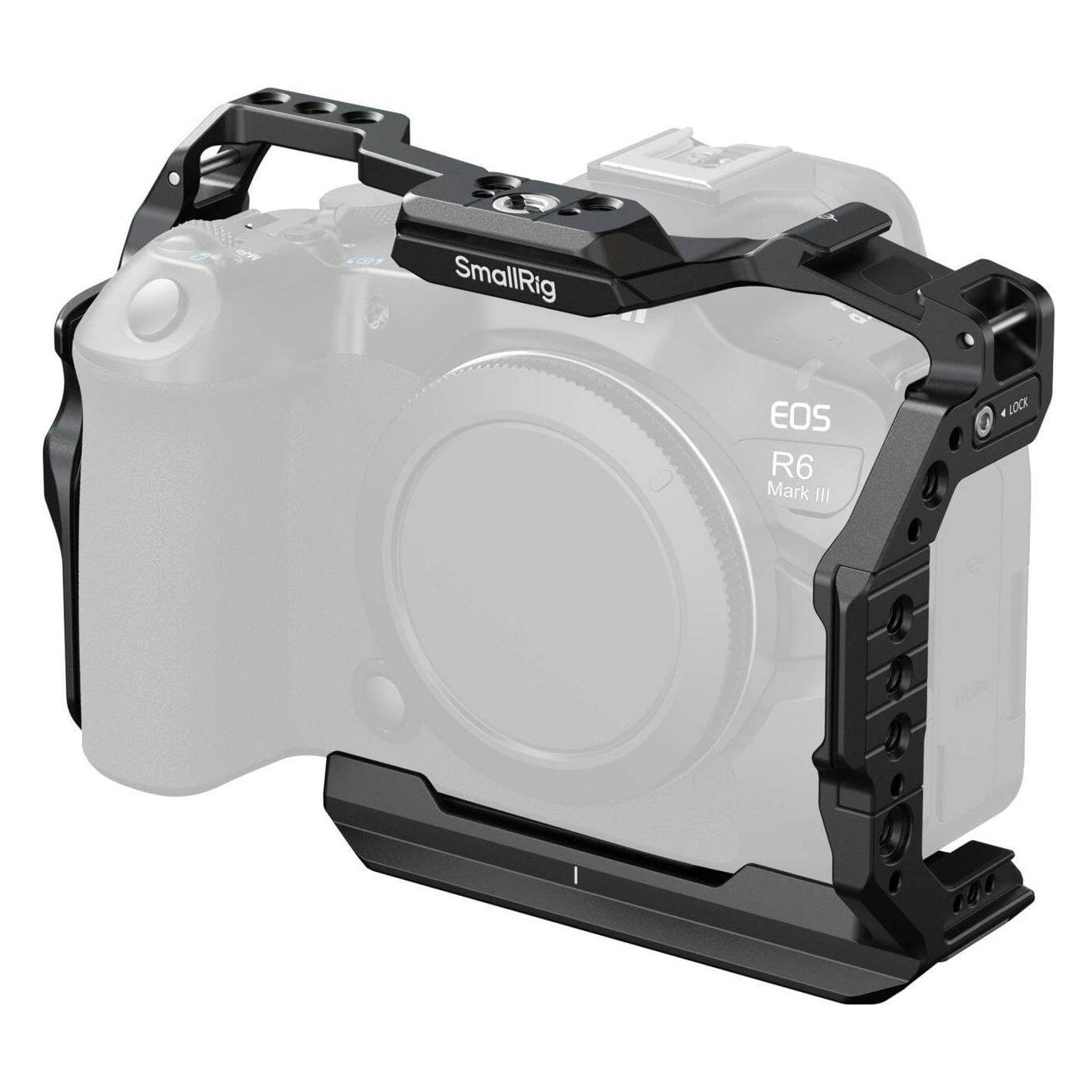 SmallRig 5954 HawkLock Quick Release Cage for Canon EOS R6 Mark III / R6 Mark II (Cage) (5954)
