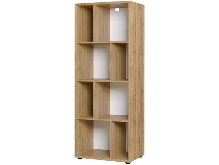 FURNARO Regal, Melamin Kratzfest Made in Germany 145x54x41cm