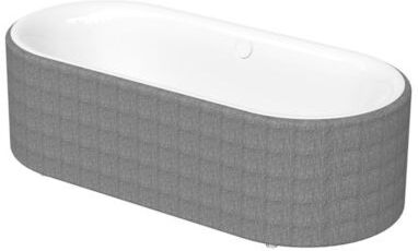 Bette BetteLux Oval Couture Badewanne 3466-004TX 180x80x45cm, edelweiß