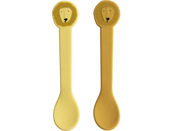 Lot de 2 cuillères en silicone Mr. Lion