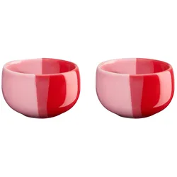 ASA 2er Set Eierbecher Joy strawberry smoothie