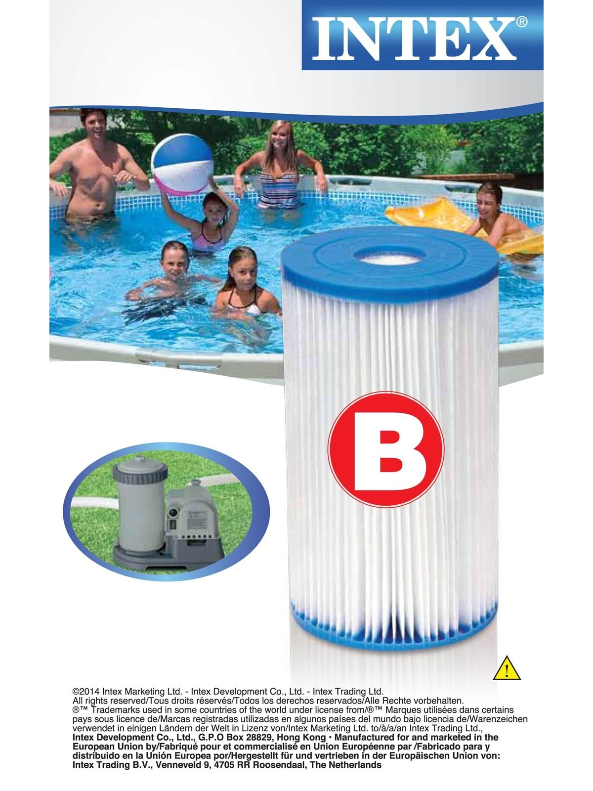 Intex Filterkartusche B
