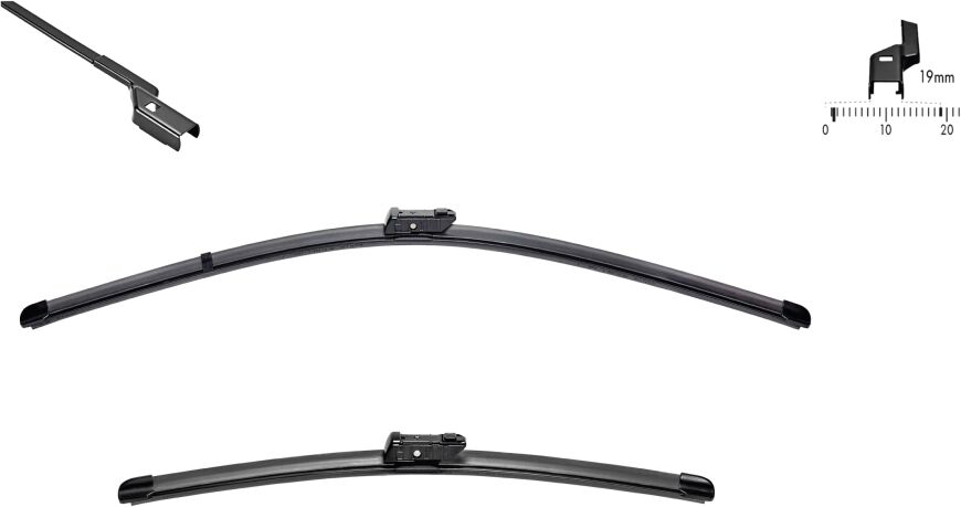 Swf Wischblatt Original Visioflex Set 119428 Vorne Für Ford