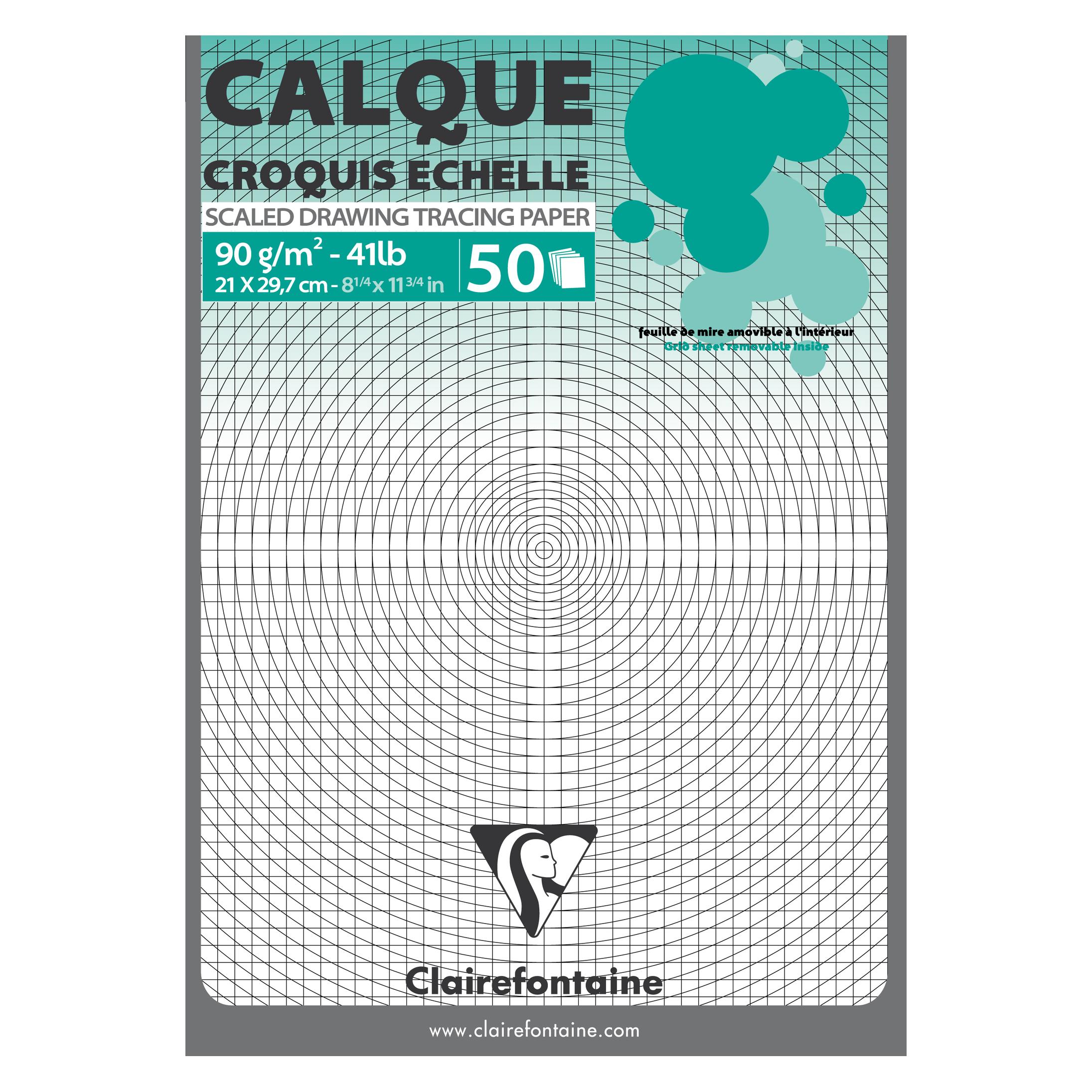 Clairefontaine Technisches Zeichen (90 g/m², 1x) (97131C)