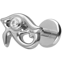 Titan Labret mit Push Fit AUGE DES HORUS