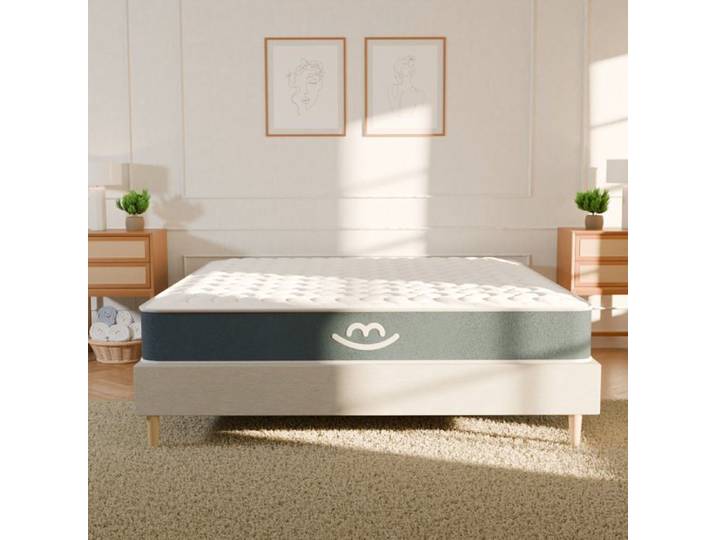 Matelas hybride mousse et ressorts 140x190cm épais 24cm - Mila - Morphea
