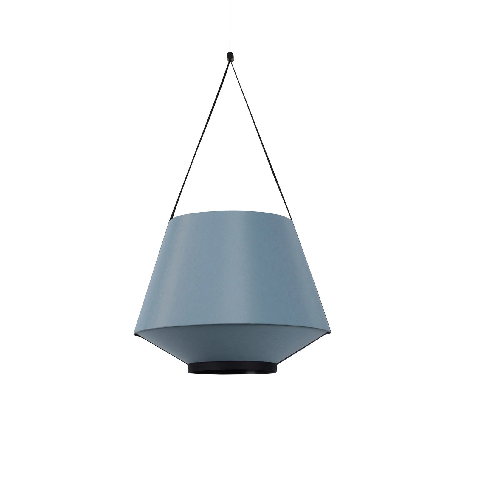 Forestier Carrie S hanglamp Aqua - Designer stoffen lamp voor woonkamer en slaapkamer
