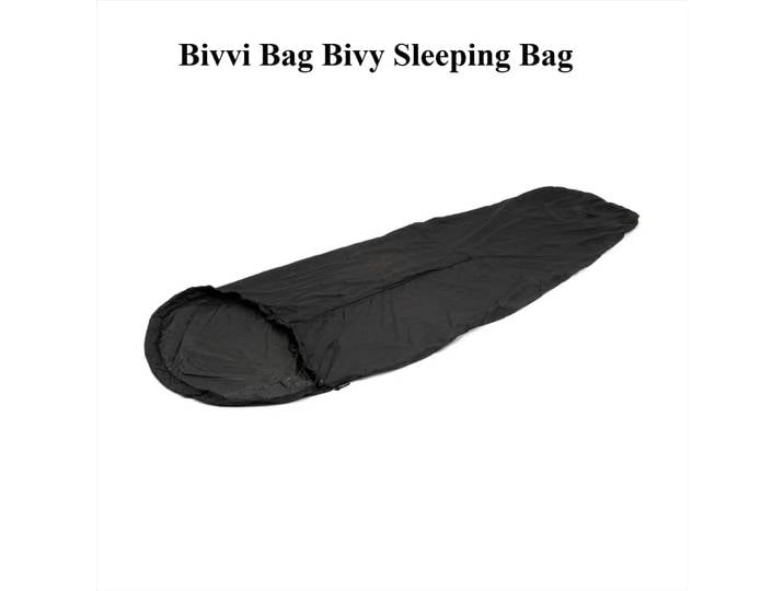 BIVY sac demi-longueur fermeture éclair avant résistant à l'eau sac de couchage couverture sacs de Camping couverture chauffante étanche fermeture éclair Bivvi sac 340g