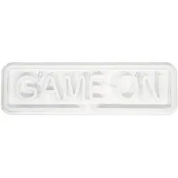 Preyon, LED Streifen, Gaming Neon Wandschild (Violett, 40 cm, Indoor)