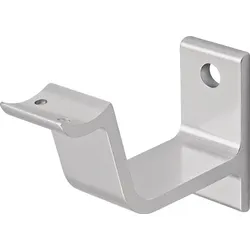 hermeta Handlaufträger 3553 Alu.silberf.elox.gewölbte Auflage - 3553-01E