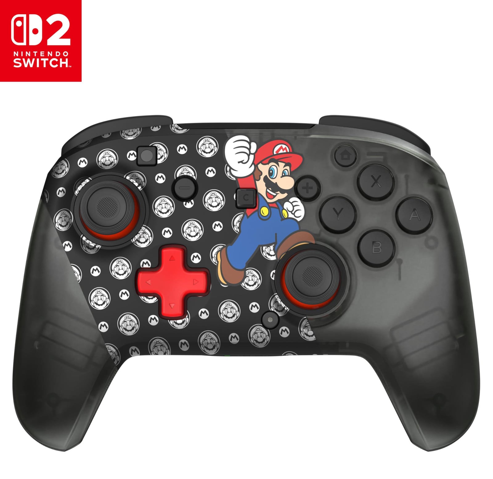 Turtle Beach Rematch Wireless Gaming Controller voor Nintendo Switch 2 - Super Mario Jump