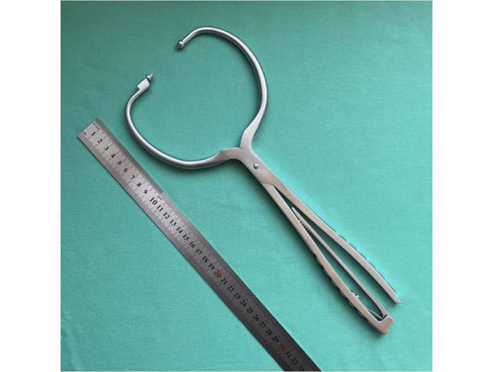 Les dernières pinces de réduction de plate-forme tibiale, réduction d'anneau médical de chirurgie orthopédique avec trou de guidage, vigoureusement