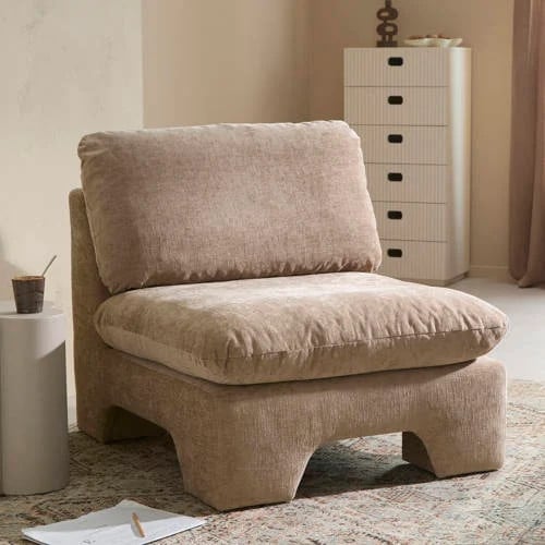 NOUS Living fauteuil Winston retro lounge fauteuil