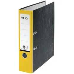 VON by Leitz Ordner »1053« gelb, 8.1x31.8x28.6 cm
