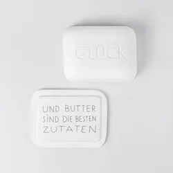räder Butterdose Glück