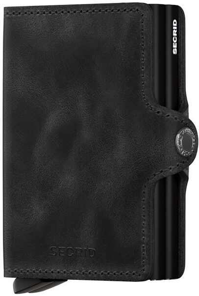 SECRID Geldbörse - Twinwallet Vintage black schwarz EG