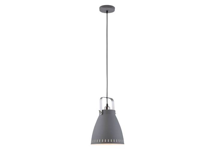 Suspension 27 x 120 x 27cm Gris/Gris acier verni E27