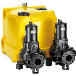 Jung Pumpen compli Fäkalienhebeanlage JP50131 15100/2 B5 HL, Doppelanlage