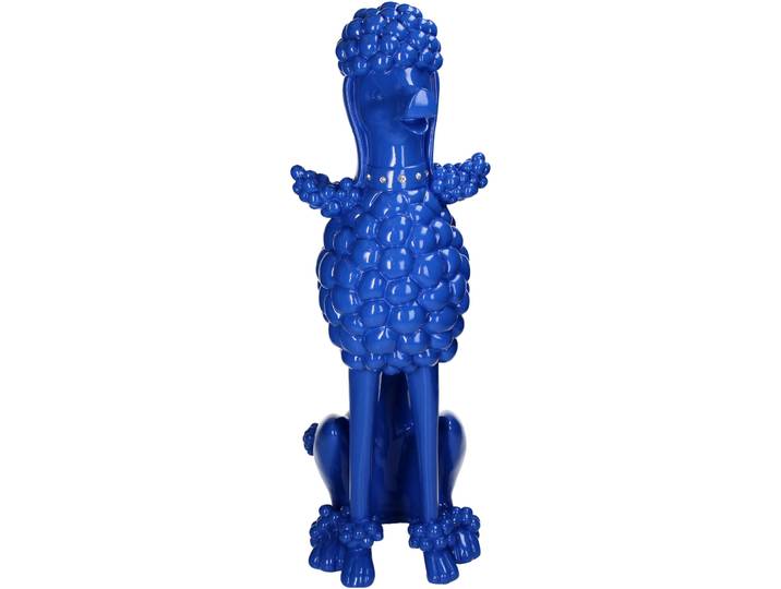 Dekoration Levend blau Polyresin B 27.3 H 56 cm - Dekoration