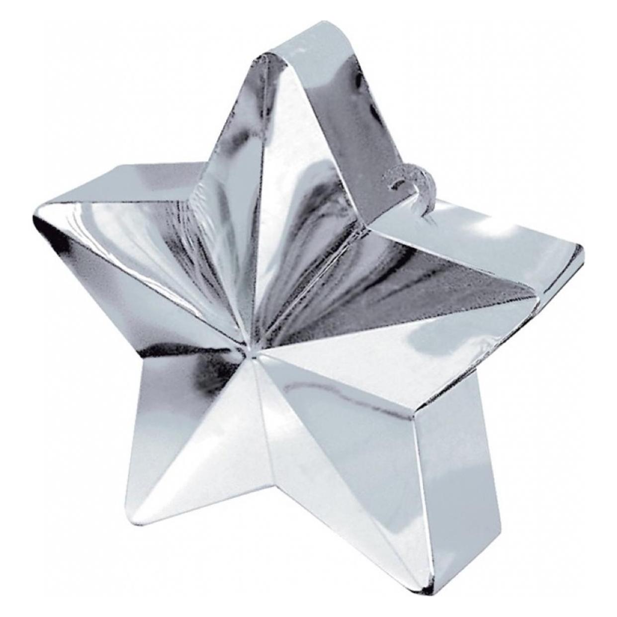 Amscan Stern (silber) - Silvesterparty (117800-18)