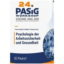 24. Workshop Psychologie der Arbeitssicherheit und Gesundheit, Fachbücher
