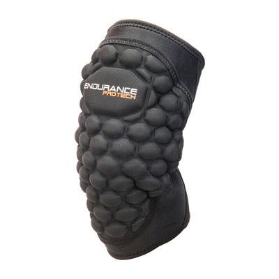 Ellenbogenprotektor ENDURANCE "Protech" Gr. XL, schwarz, Protektoren, XL, Kunstfaser, mit feuchtigkeitsregulierender Eigenschaft