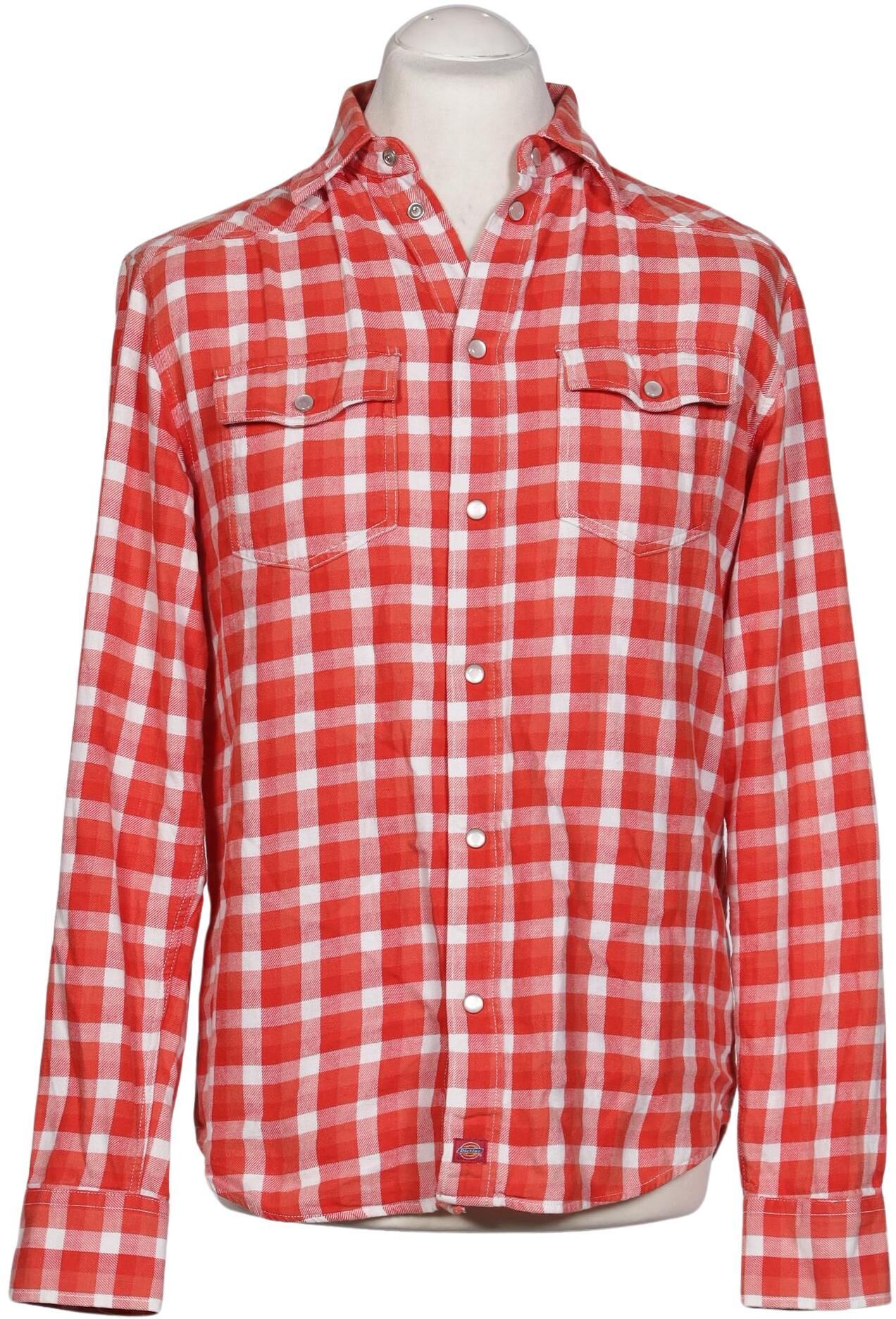 Dickies Herren Hemd, Mehrfarbig, Gr. M, Baumwolle - Second Hand