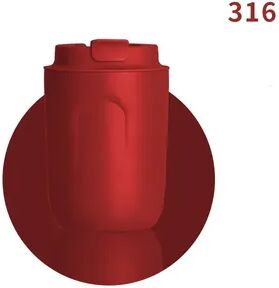 All Categories Goods Mini Thermos Bottle Coffee Mug Stainless Steel, Leakproof Vacuum Flask Double Wall Tumbler red