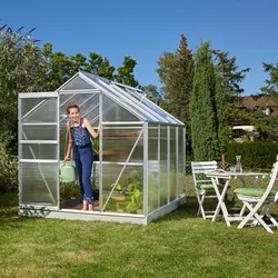 Vitavia Gewächshaus "Comet 6200",aluminium,6,2 m2
