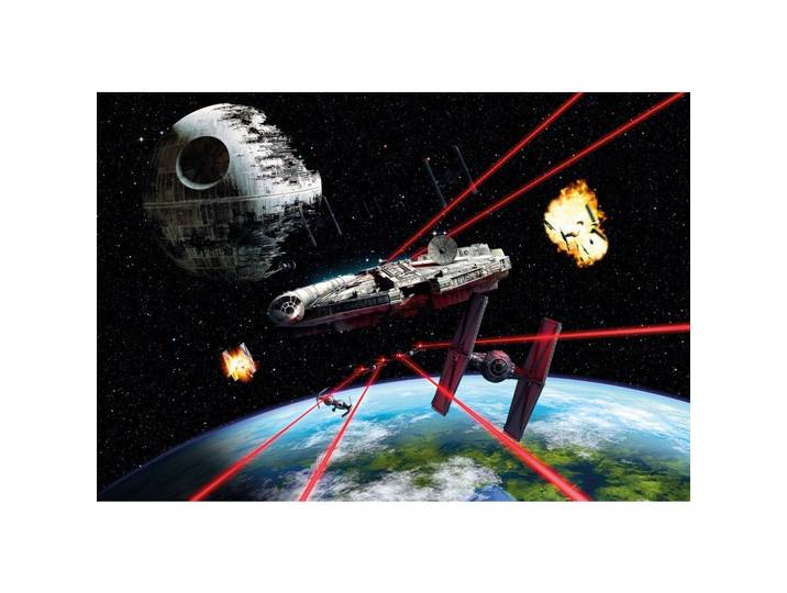 Fototapete Star Wars Schwarz