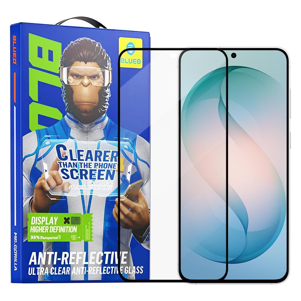 BlueO - Anti-Reflective HD Glass - Samsung Galaxy S26 Plus - Black (Samsung Galaxy S26) (65724953)
