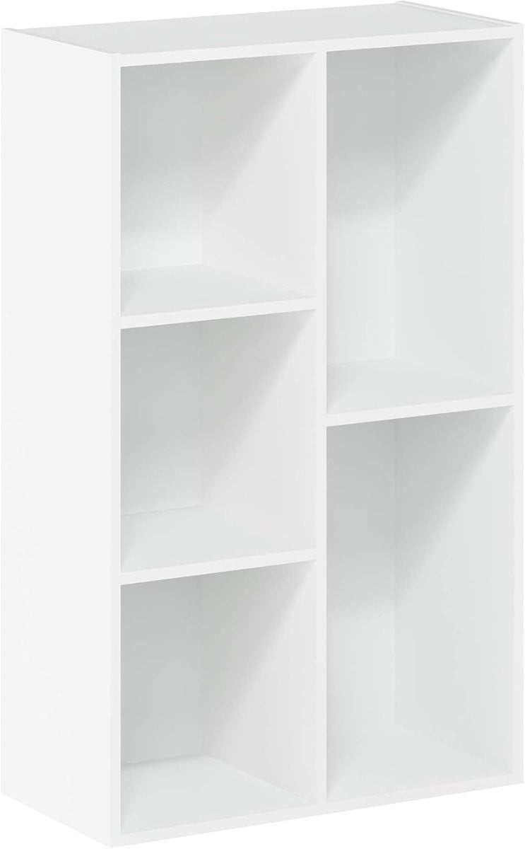 5-Cube Omkeerbare Open Plank in Wit voor Volwassenen