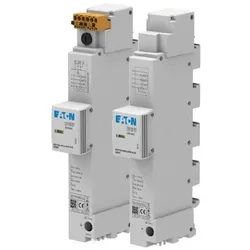 Eaton 304960 Blitzstrom-Überspannungsableiter für 40mm Sammelschiene, TN-S/TT, 3+1p, 12.5kA (10/350)μs, Class I+II+III / Typ 1+2+3 SPZT123-300/3+NPE-H