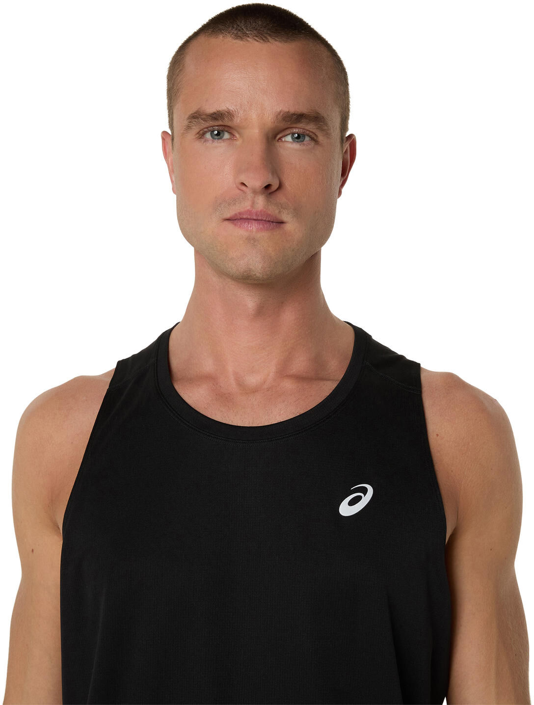 Lauftop ASICS "ASICS CORE SINGLET", Herren, Gr. S, schwarz (performance schwarz), Obermaterial: 100% Polyester, Tops Lauftop, Schnelltrocknend, Reflektierend, Leicht performance schwarz S