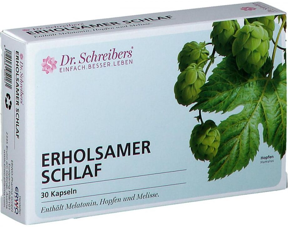 Dr. Schreibers Erholsamer Schlaf Kapseln 30stk