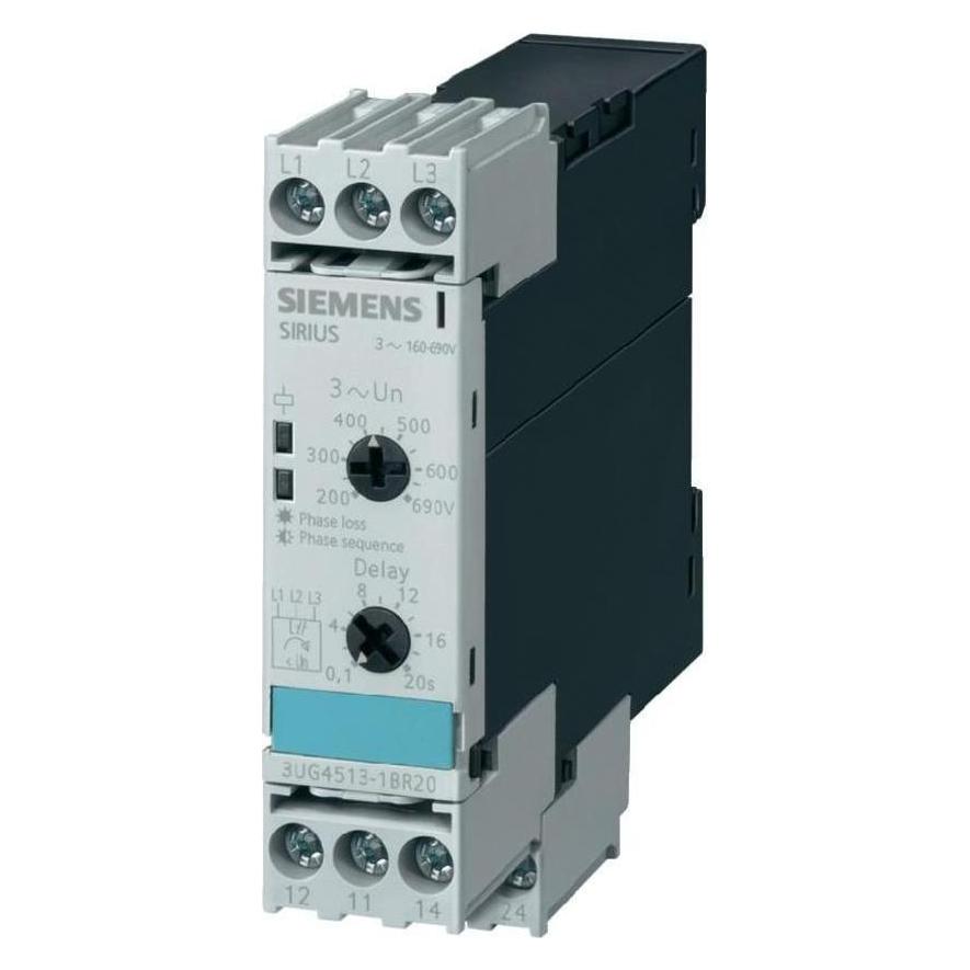 Siemens SIRIUS 3UG4 Überwachungsrelais 3UG4512-1BR20 Überwachungsrelais für Netz- und dreiphasige Spannungen (3UG4512-1BR20)