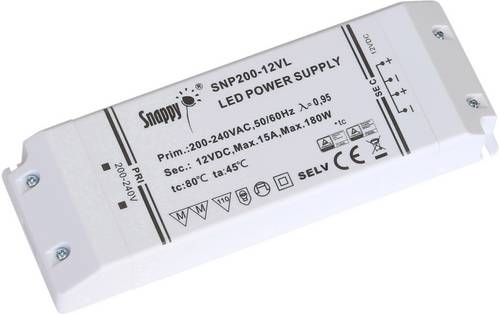 Dehner Elektronik LED 24V200W-MM-EU LED-Trafo, LED-Treiber Konstantspannung 200W 8.3A 24 V/DC 1St.