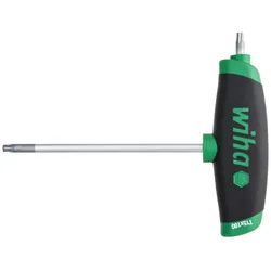 Wiha Stiftschlüssel mit Quergriff ComfortGrip TORX mit Seitenabtrieb mattverchromt - 45452