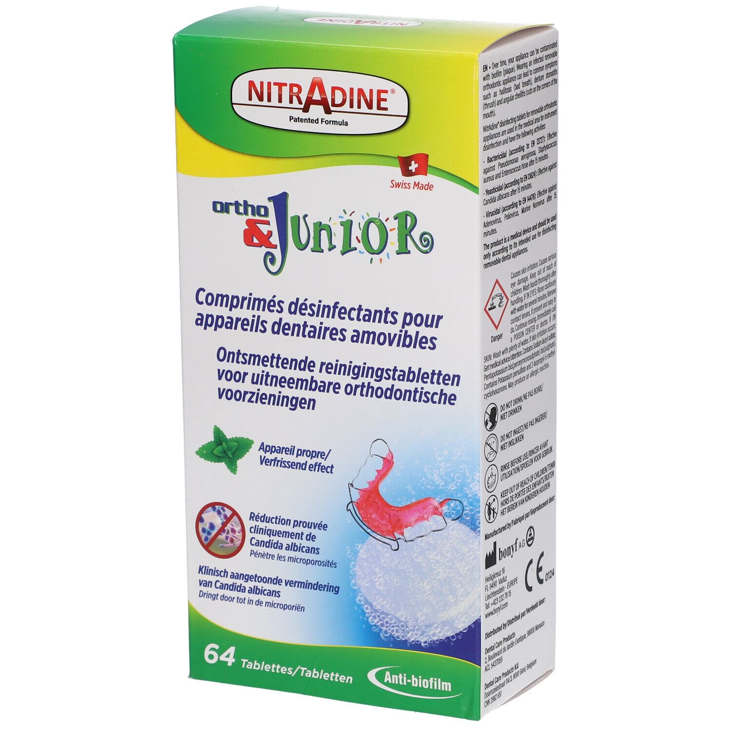 Nitradine Ortho & Junior 64 St Tabletten