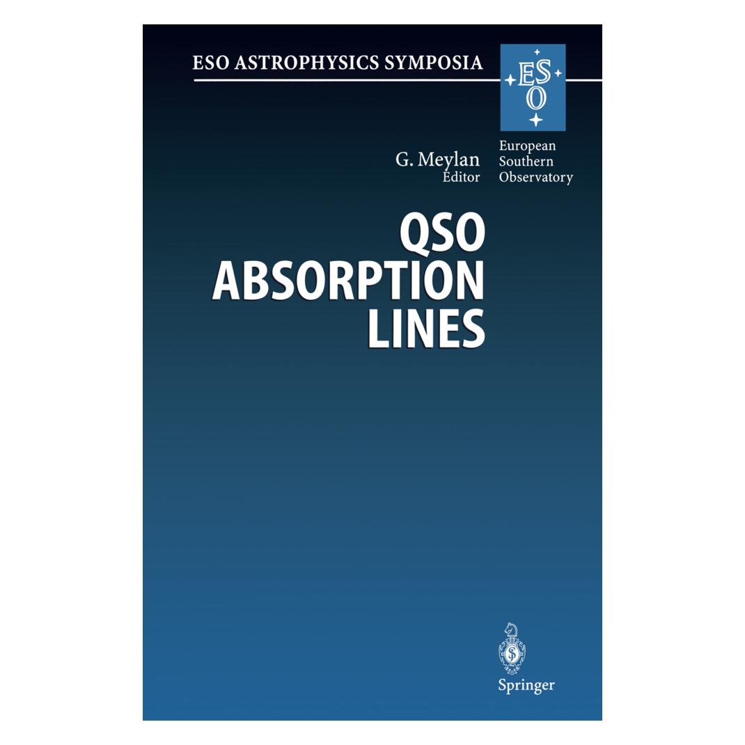 Springer QSO Absorption Lines (Englisch, Softcover, Georges Meylan) (55552099)