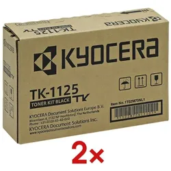 Kyocera 2er-Pack Toner »TK-1125« schwarz