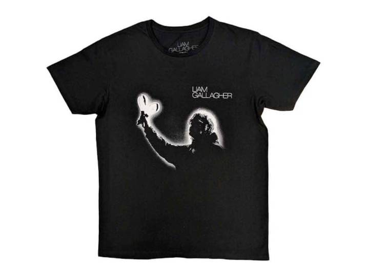Liam Gallagher T Shirt Everythings Electric nieuw Officieel Unisex Zwart XXL