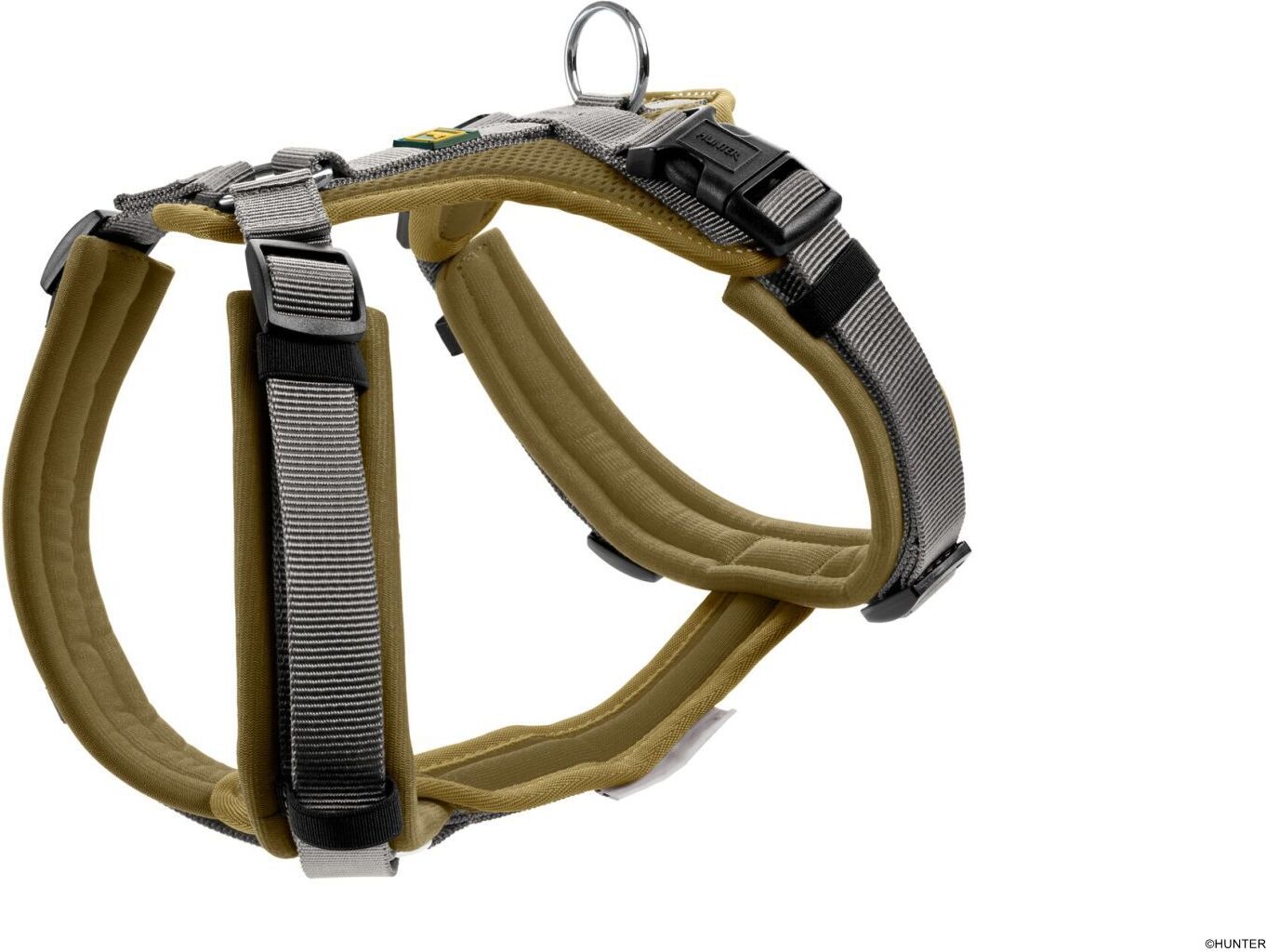 DOG SPORT HUNTER Geschirr Maldon Up XS-S, oliv/grau