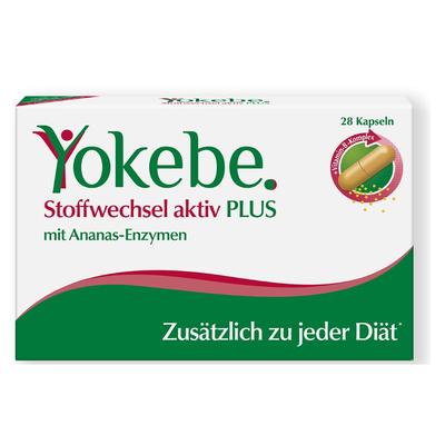 Yokebe Stoffwechsel aktiv Plus NF2 Kapseln DE 28 St