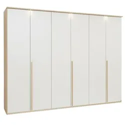 Musterring Kleiderschrank Montino 299 x 229 Lack Beige Sand