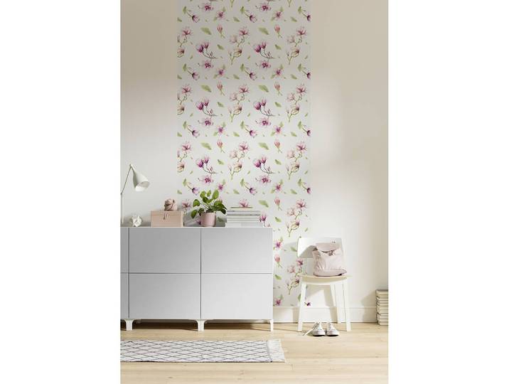 Papier peint intissé Magnolia Rapport 100 x 250cm