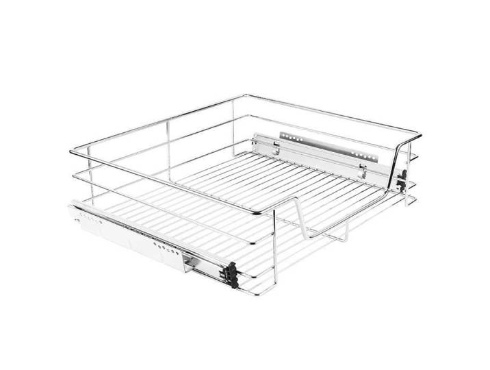 PANIER COULISSANT ERROLVES®Tiroir télescopique/Tiroir de cuisine Rangement armoire 2x (57 x 44 x 14 cm)