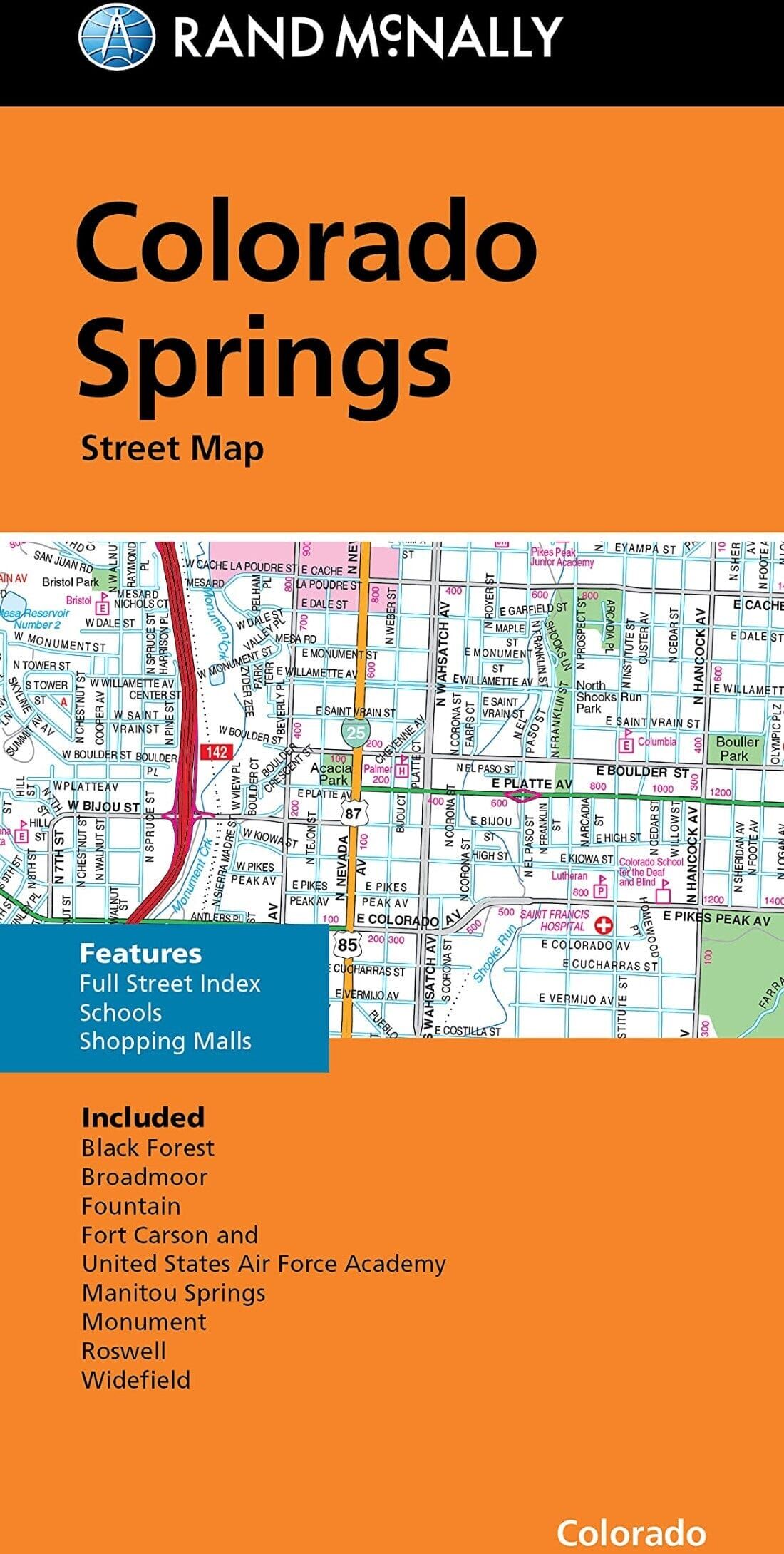 Colorado Springs, Colorado   Rand McNally